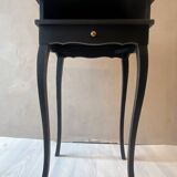 Black and gold bedside table