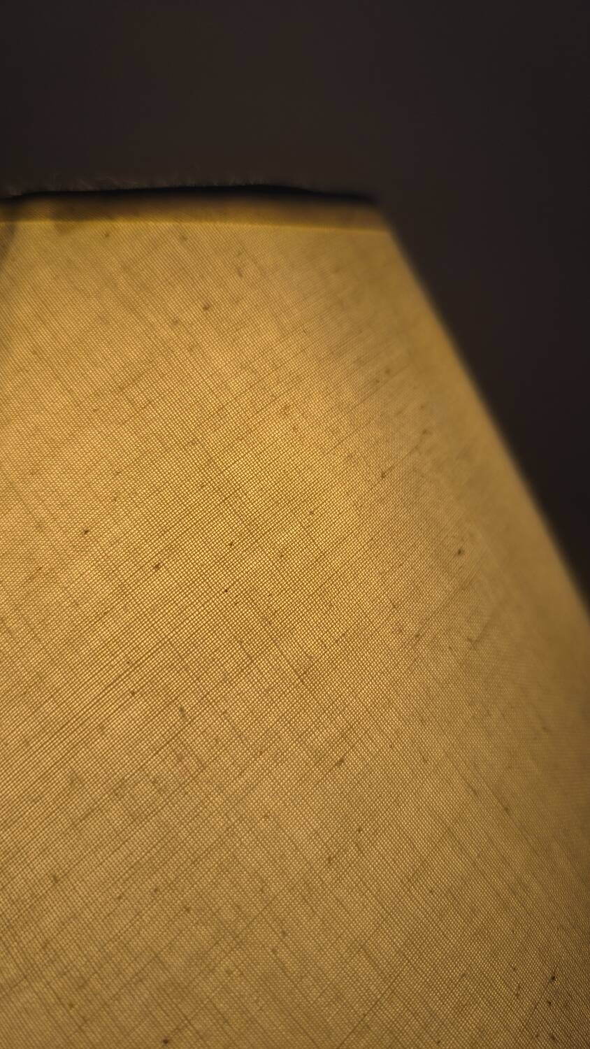 Solid walnut ball table lamp 1970