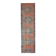 Vintage Turkish Oushak handmade cotton orange wool runner 73x273