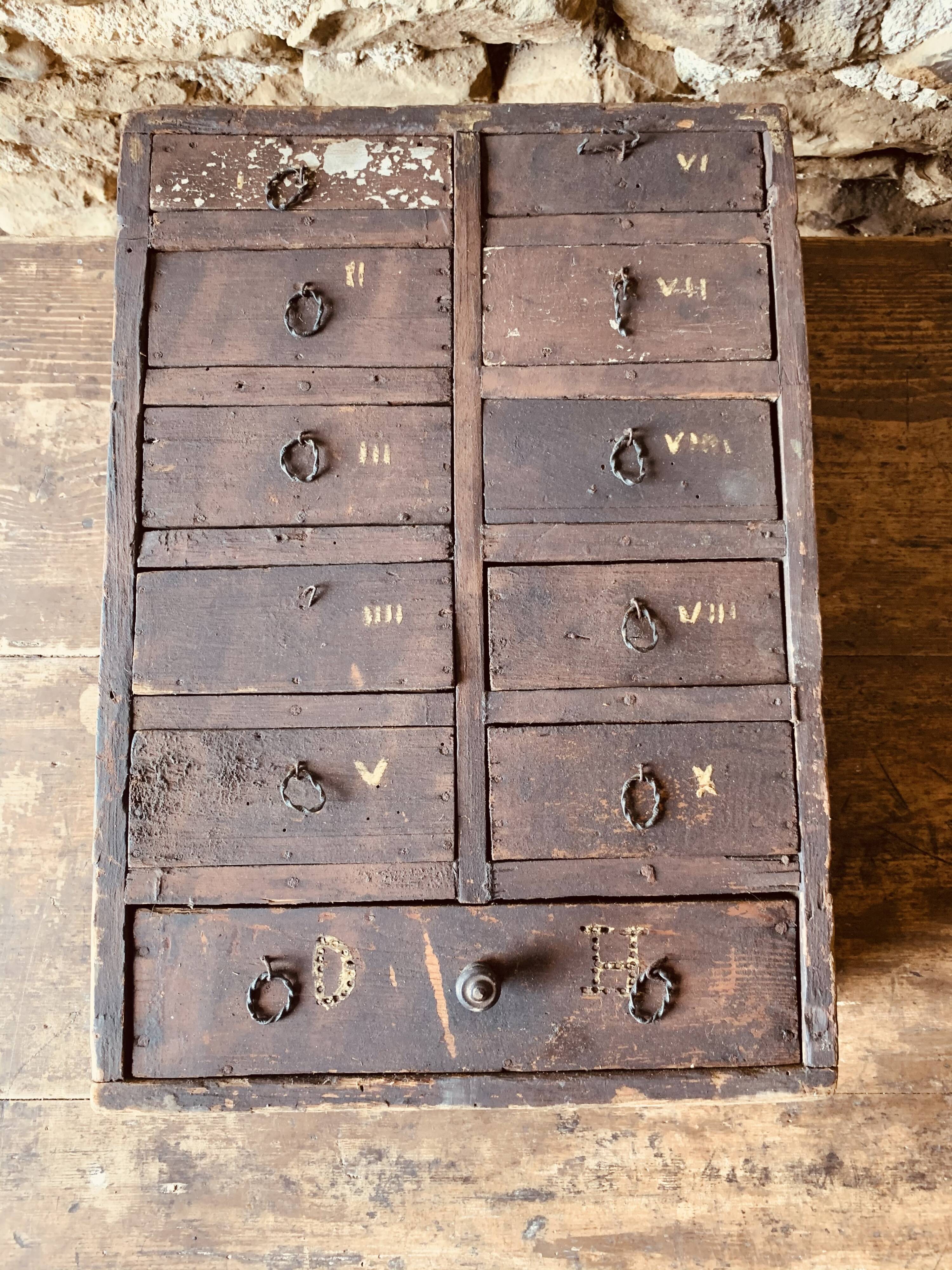 Apothecary's furniture