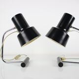 Mid-century table lamps designed by Josef Hurka for Napako, 1970's