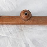 wooden coat rack