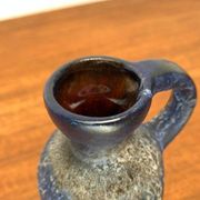 Carafe vase in German pottery WGP Fat Lava mid-century style by Ruscha, 1960s.