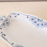 Ravier terre de fer, Palma pattern, Onnaing, vintage