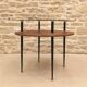 Two-tier side table, Italian work, 1950.