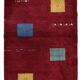 Tapis Gabbeh persan vintage en laine fait main – 143 x 202 cm - 1C1037