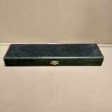 Large baroque silver metal pie shovel