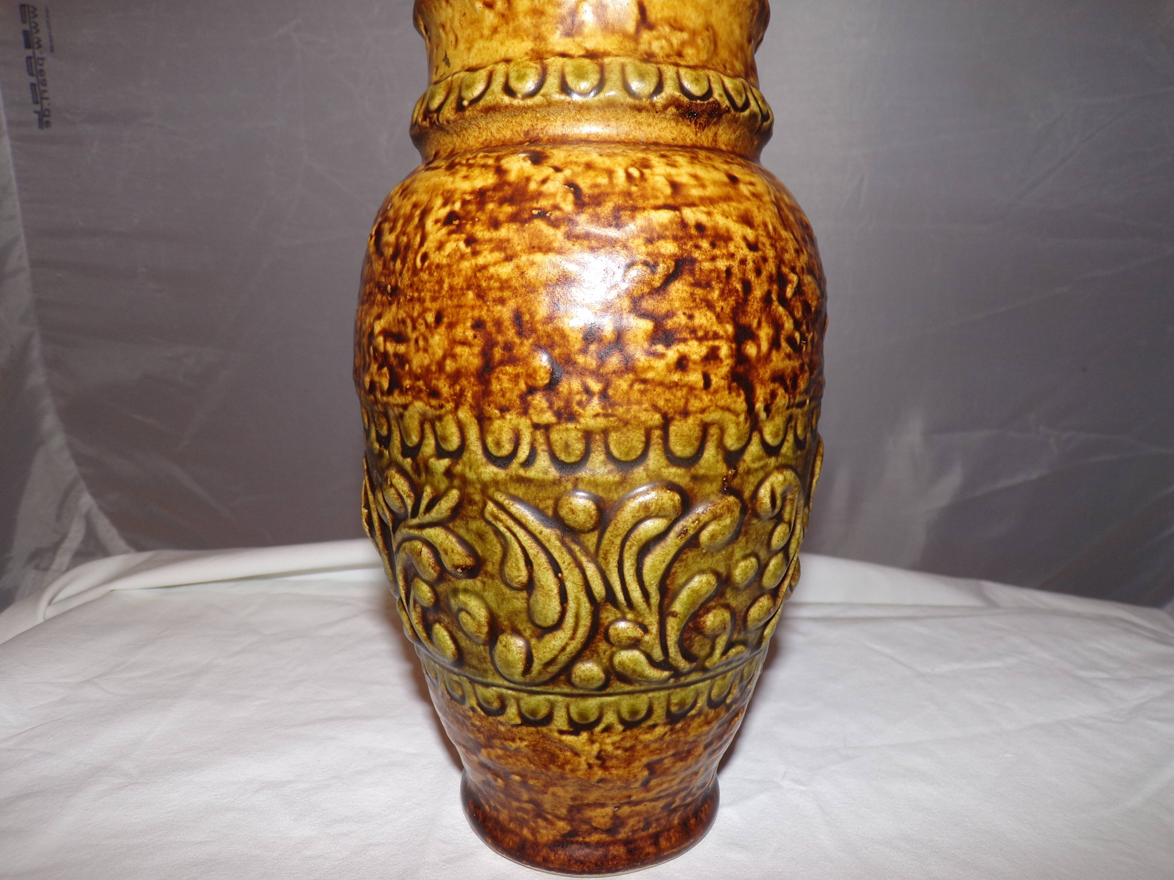 Ceramic vase Jasba 60-70 years