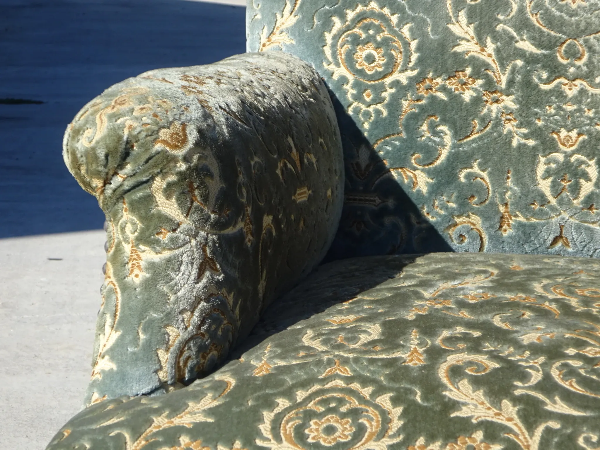 Napoleon III style armchair