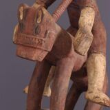 Gelede Yoruba mask with horseman crest (N° 29641)