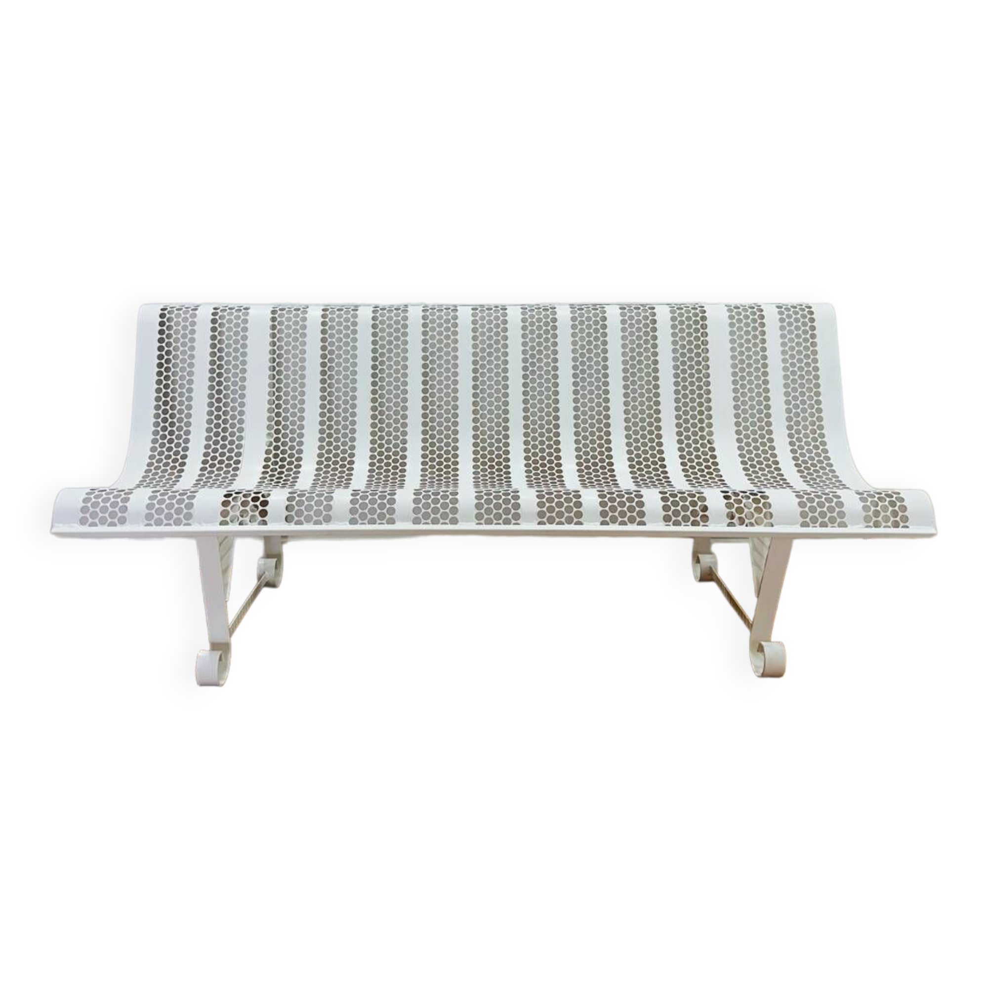 René Malaval metal bench