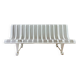 Banc métal René Malaval