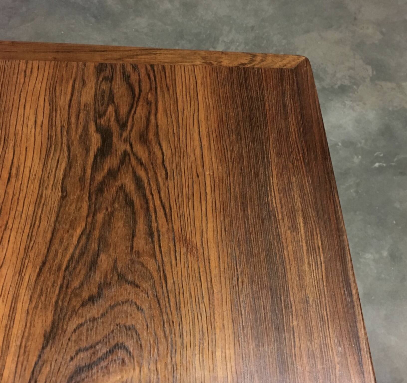 Mid-Century Danish Extendable Palisander Dining Table by Poul Hundevad, 1960s