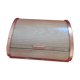 Old light wood box with sliding closure