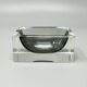 0s Stunning Grey Ashtray or Catchall By Flavio Poli for Seguso.