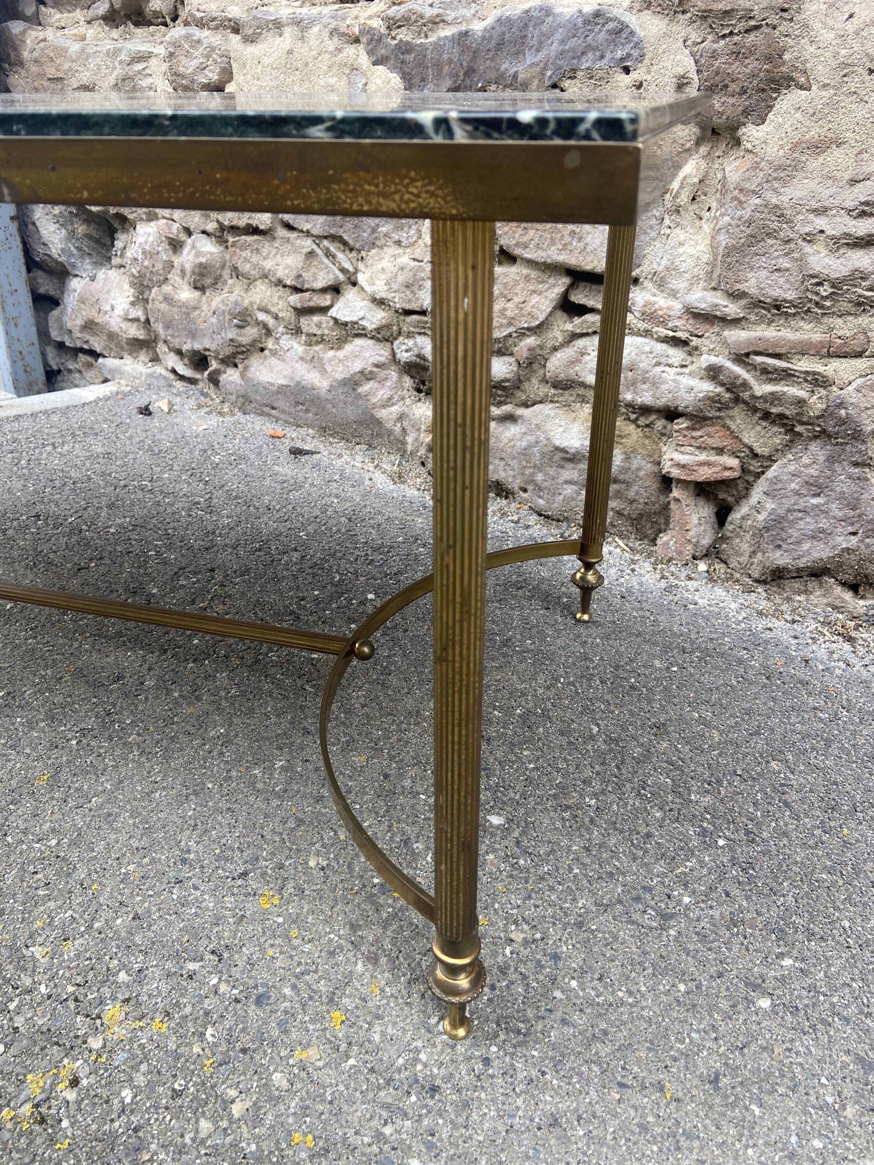 1960 Louis XVI style marble coffee table