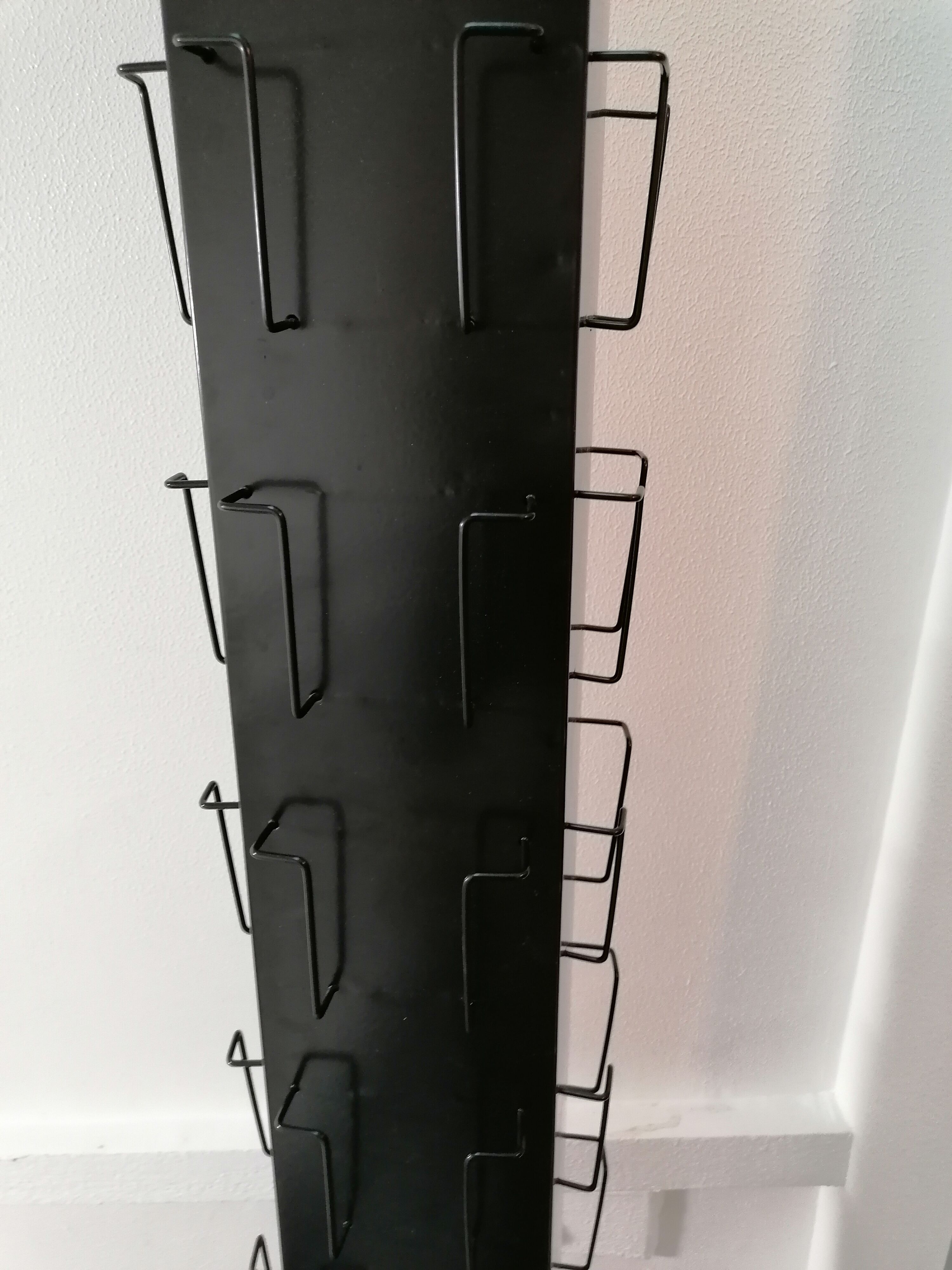 Metal card holder from the 70s