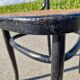 Set of 2 cane bistro chairs