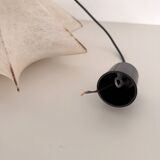 Pair of Italian Designer Cocoon Pendant lights original from the 1960s