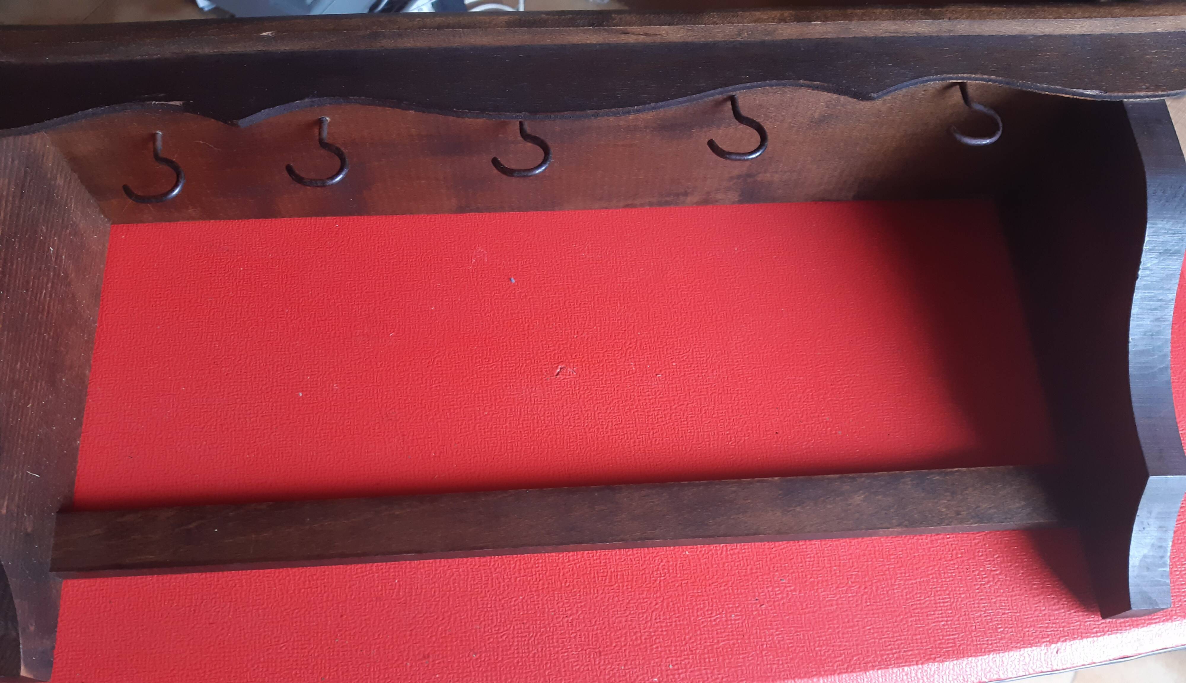 Wooden pot rack