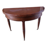 half-moon table