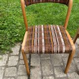 Trio of Baumann chairs from the 60s