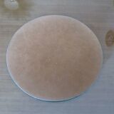 Large round, beveled, 1940-1950, art deco mirror