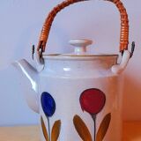 Vintage stoneware teapot