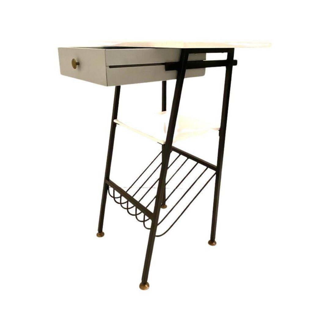 Midcentury modern console table, Italy 1950s