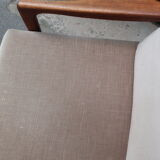 Scandinavian teak armchair from the 60s