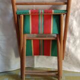 Vintage camping folding chairs