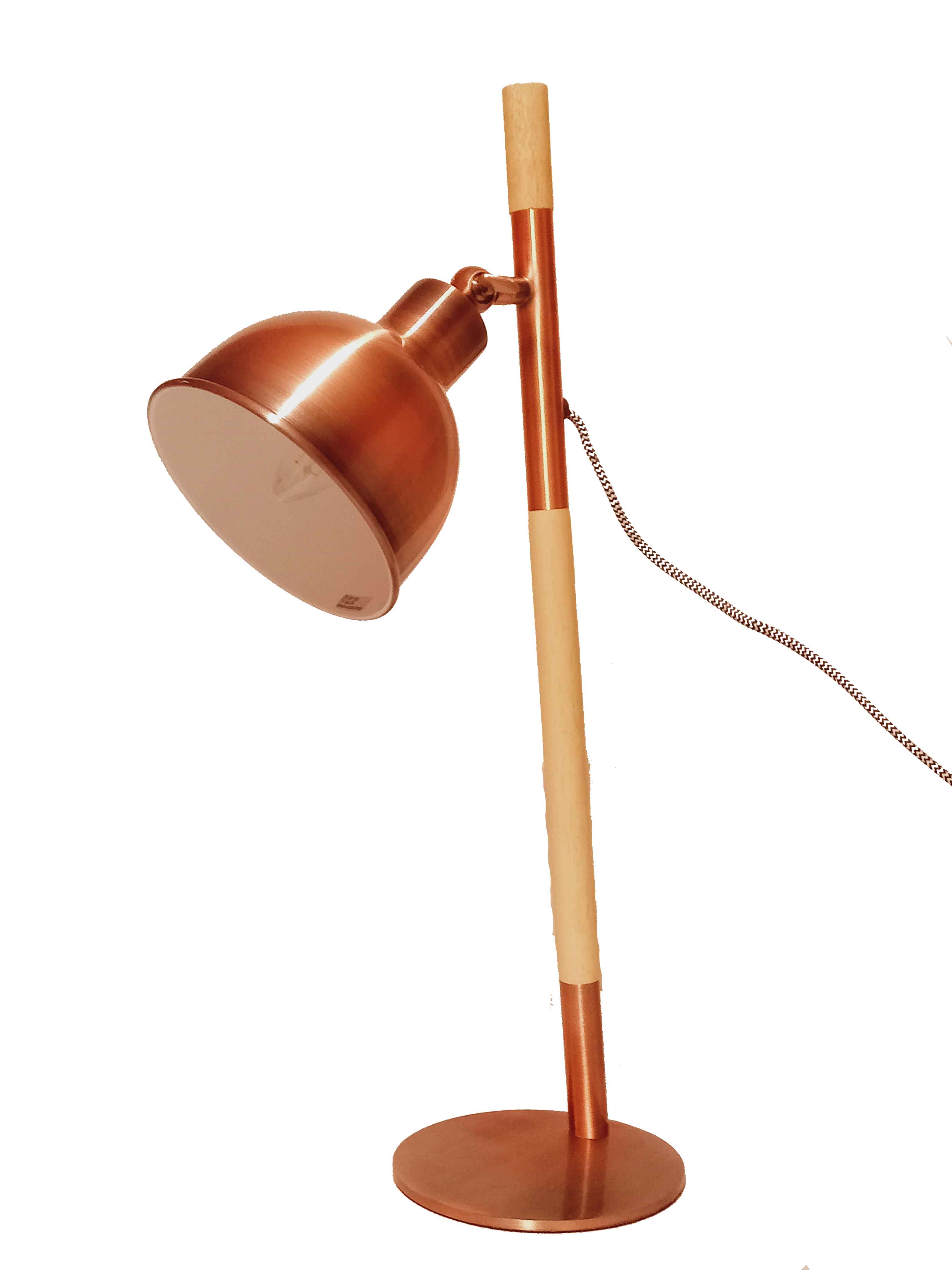 Electrified table lamp