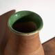 Antique glazed ceramic vase – Central Europe, circa 1920