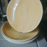 5 oval plates Aquilon by Salins