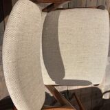 Model 42 teak dining chairs by Kai Kristiansen for Schou Andersen