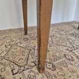 Shop/trade table in old fir 1950s -1m