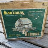 Wooden case armada vintage Manzanas
