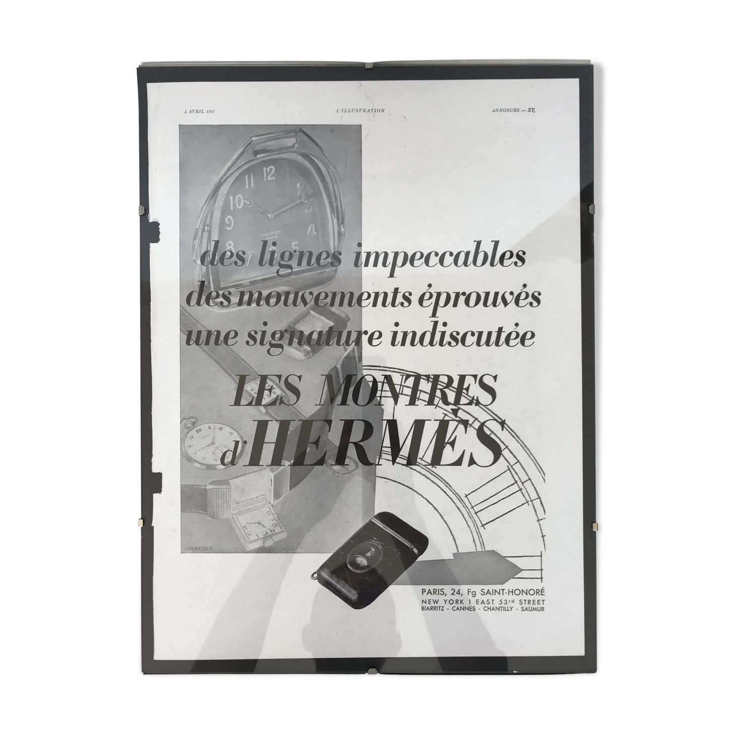 Advertising poster Hermès 1931