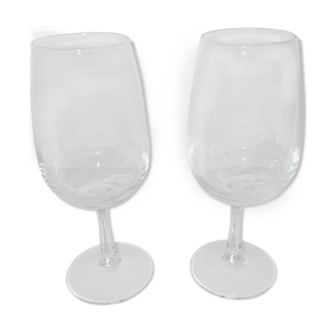 2 verres bistrot vin Bordeaux