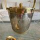 Vintage Hollywood Regency Gold Ice Bucket