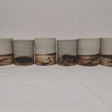 Glazed stoneware service