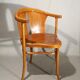 Office chair No. 1 by Thonet with a "oak-like" patina from the late 19th century.