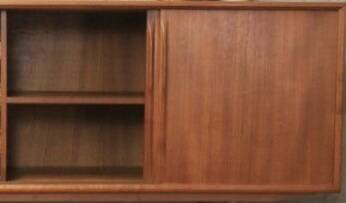 Enfilade scandinave vintage en teck des années 60, 70