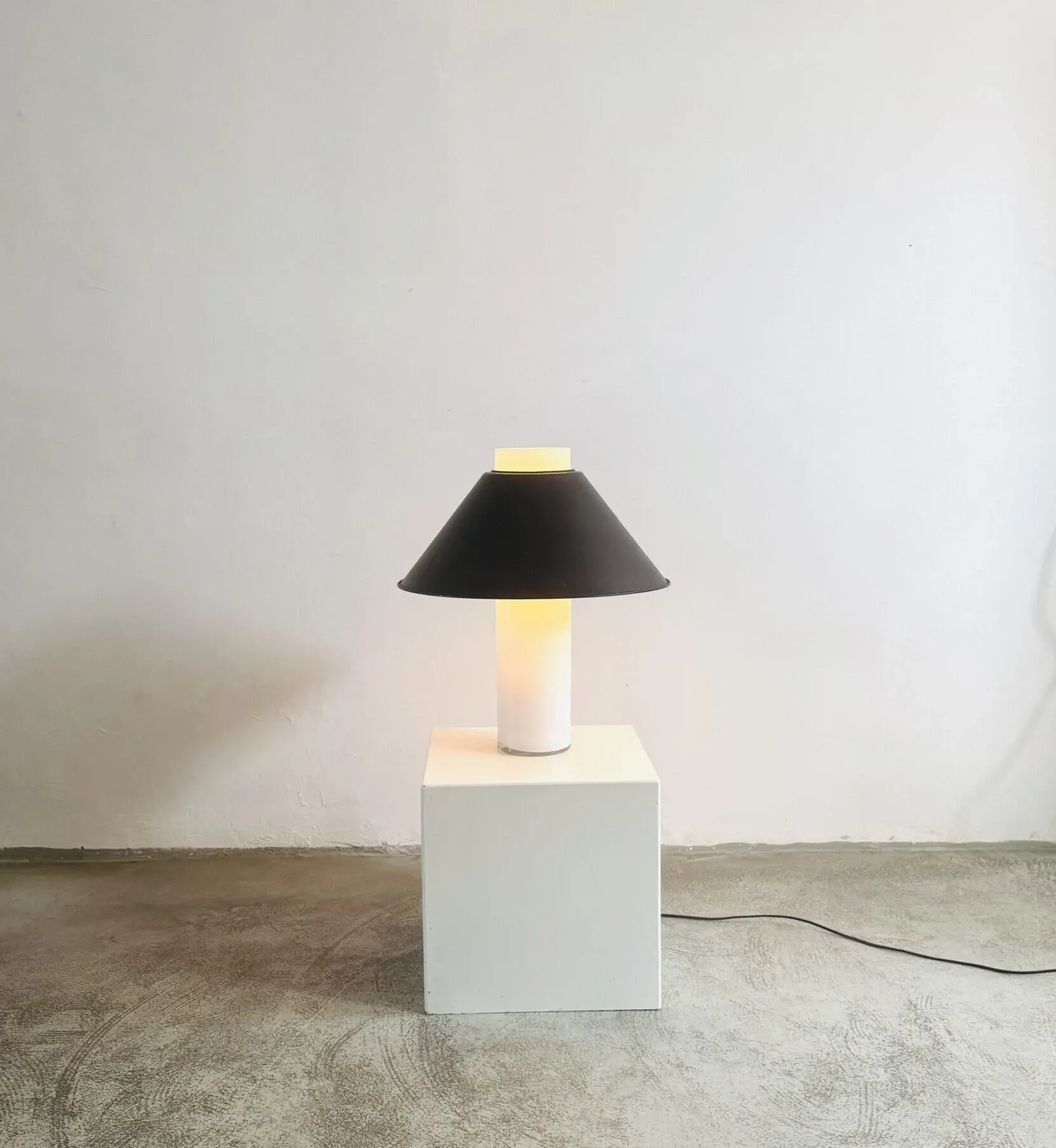A-858 Table Lamp By Glashütte Limburg, Germany, 1960S