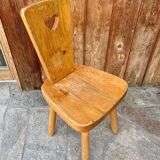 High-backed chair by Christian Durupt for the Meribel resort 1960