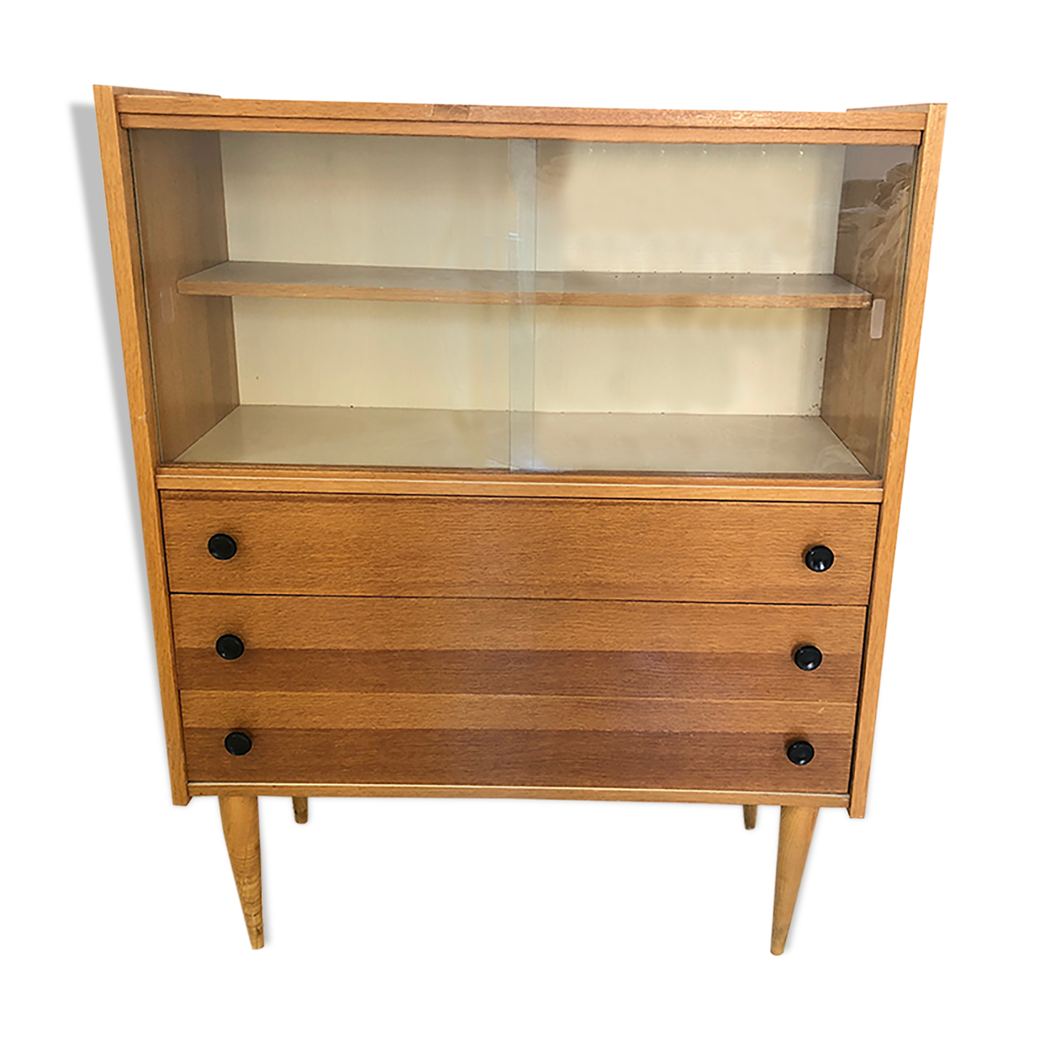 Vintage glazed dresser, 1960