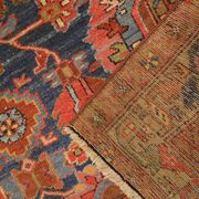 Handwoven Antique Persian Mahal Area Rug, Oriental tribal wool rug- 121x196cm