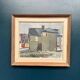 Original Swedish Oil on Canvas – “Sage House” by Gustav‑Adolf Johansson – Signed – Vintage & Framed