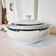 Soupière Christofle Pavillon pour Limoges Modèle Iriana Bleu