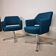 Pair of designer armchairs by Pierre Gautier Delaye